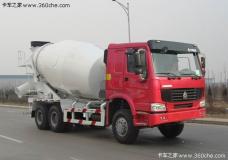 中国重汽 HOWO 336马力 6X4 混凝土搅拌车(ZZ5257GJBN3641W)