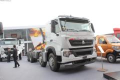 中国重汽 HOWO T7H重卡 400马力 8X4 混凝土搅拌车(底盘)(ZZ1317V326HD1)