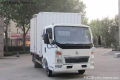 中国重汽HOWO 悍将 82马力 3.3米单排厢式轻卡