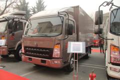 中国重汽HOWO 统帅 141马力 4.2米单排厢式轻卡