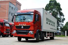中国重汽 HOWO T5G重卡 240马力 6X2 厢式载货车(ZZ1257K56CGD1)