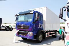 中国重汽 HOWO T5G重卡 180马力 4X2 排半厢式载货车(ZZ5167XXYH501GD1)
