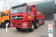 中国重汽 HOKA H7系重卡 380马力 8X4 自卸车(LNG)(ZZ3313N4661E1L)