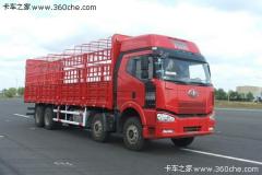 解放 J6P重卡 复合型 375马力 8X4 仓栅载货车(CA5310CLXYP66K24L7T4A1E)