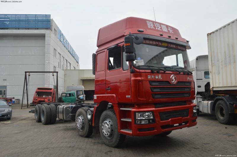 陕汽 德龙f3000重卡 336马力 8x4 载货车(底盘)(sx1316nr466)