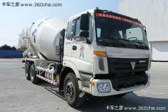 福田 欧曼ETX 9系 336马力 6X4 混凝土搅拌车(BJ5253GJB-2)