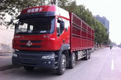 东风柳汽 霸龙重卡 290马力 8X4 排半载货车(LZ5244CSPEL)