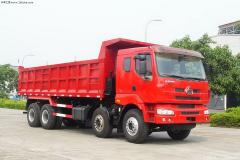 东风柳汽 霸龙M5 300马力 8X4 自卸车（LZ3315QEHA)