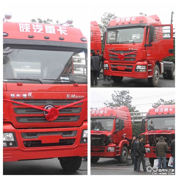 用户试乘试驾陕汽德龙新M3000重卡 商用车之家讯