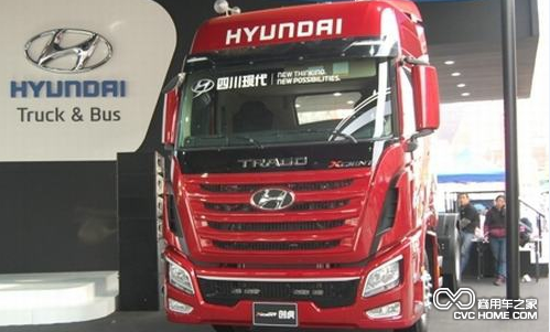 四川现代“创虎”4×2牵引车 商用车之家