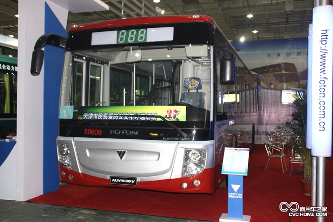 bj6123混合动力 商用车之家讯