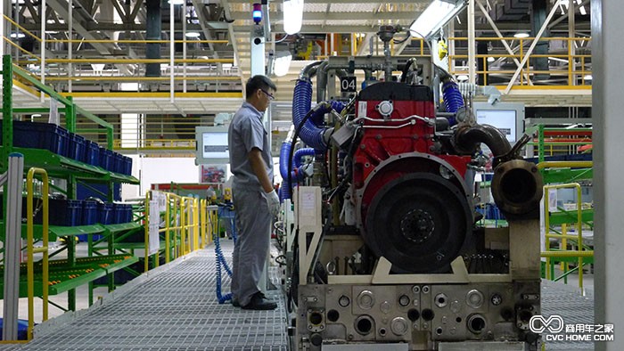 康明斯ISG重型发动机在北京昌平福田汽车工厂内量产  商用车之家
