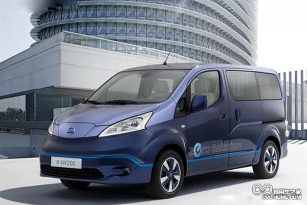 采用4座设计 日产e-NV200 MPV官图发布