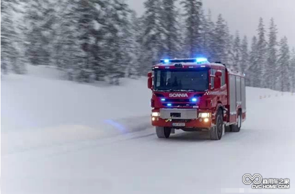斯堪尼亚消防车是非常受欢迎的试驾车辆