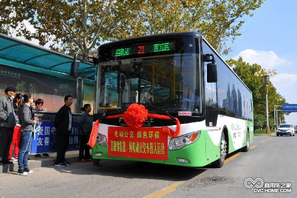 河北大范围推用新能源公交车
