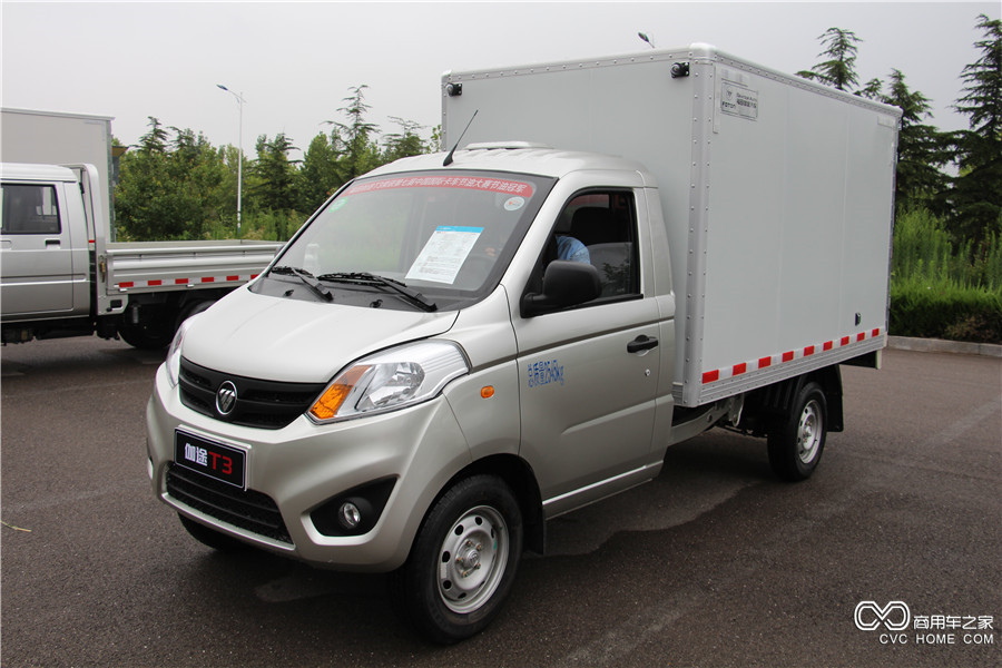 福田汽车 伽途t3 轴距3070mm厢式车(bj5036xxy-d3)